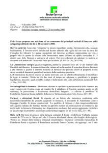 Roma - Federfarma Nuoro
