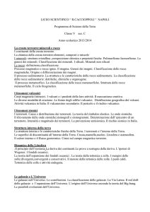 LICEO SCIENTIFICO “ R.CACCIOPPOLI “ NAPOLI Programma di