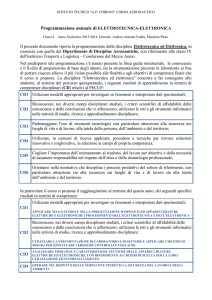 Esercitazioni di laboratorio