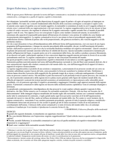 Jürgen Habermas, La ragione comunicativa