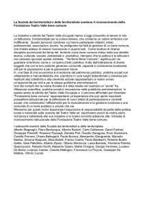 Leggi il comunicato - Società dei territorialisti