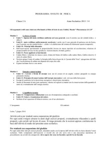 programma svolto di fisica