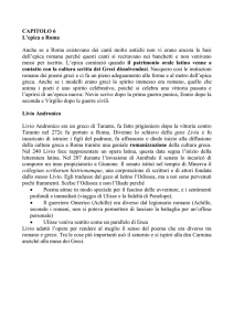 L`epica a Roma e Livio Andronico