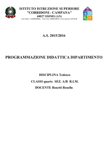 ISTITUTO ISTRUZIONE SUPERIORE "CORRIDONI