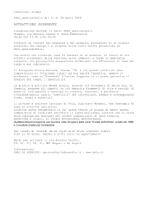 Comunicato stampa - SBLU_spazioalbello