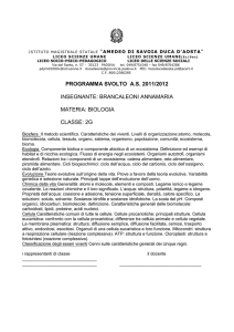 scienze - Liceo Duca D`Aosta