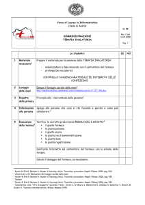 Corso di Laurea in Infermieristica (Sede di Aosta) CL 58 Rev. 2 del