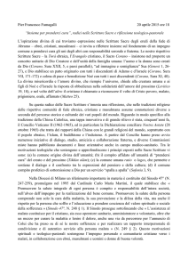 Pier Francesco Fumagalli 20 aprile 2015 ore 18 “Insieme per