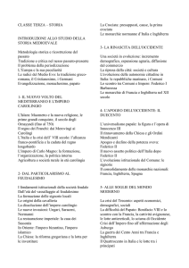 classe terza – storia