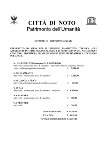 città di noto - Comune di Noto