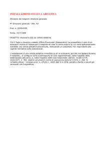 installazione cellula abitativa