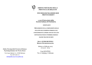Programma Buffoli - Autonome Provinz Bozen