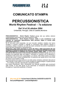 dal 14 al 24 ottobre