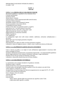 Programma di fisica e laboratorio - IIS E. De Nicola