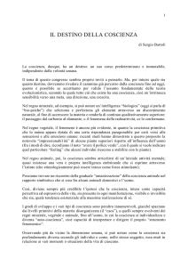 Il destino della coscienza
