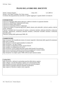 Conoscere il linguaggio della chimica attraverso i