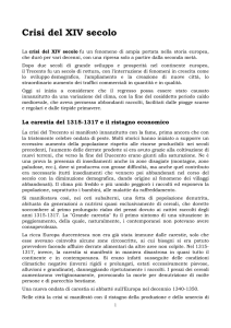 La crisi del Trecento
