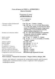 Astronomia II