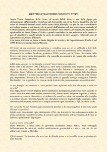 Edith Stein - Missio – Novara