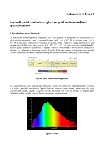 Descrizione esperimento