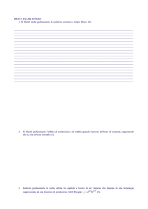 Esame di Microeconomia Prova Intermedia EA