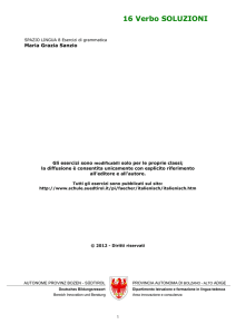 SPAZIO LINGUA 8 Esercizi di grammatica Maria Grazia Sanzio