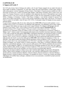 L`impero di Carlo V