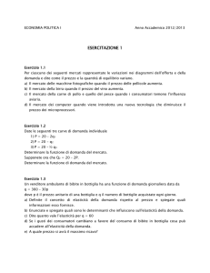 Esercitazione 1.