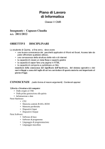 PianoLavoro Informatica CapuzzoC VCM