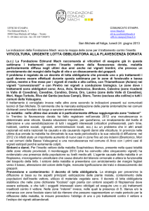 cs flavescenzaDorata - Fondazione Edmund Mach