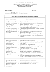 pi studio pers_ italiano - Istituto Comprensivo via Papa Giovanni