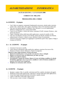 alfabetizzazione informatica - Fnp – Cisl Pensionati Lombardia