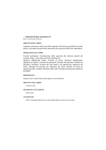 Tecniche e strumenti di analisi dei dati