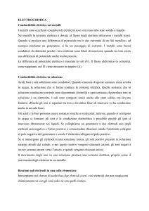 veneralmente i metalli sono eccellenti conduttori di elettricità sose si