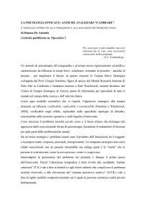 la psicologia efficace di Simona De Antoniis