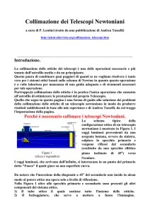 Collimazione dei Telescopi Newtoniani