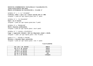 griglia - Istituto Comprensivo Statale di Vignanello