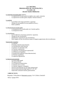 PROGRAMMAZIONE - Liceo Anco Marzio