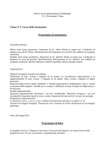 4C - Liceo "Piccolomini"