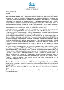 Arnaud Bernard - Fondazione Arena di Verona