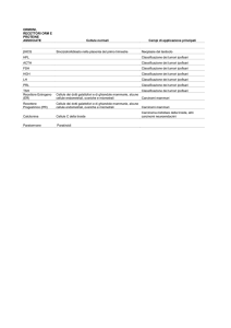ormoni, recettori orm e proteine associate