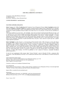 AMICI DELLA BIBLIOTECA OLIVERIANA Associazione “Amici della