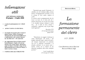 Ogni giorno - Vicariatus Urbis