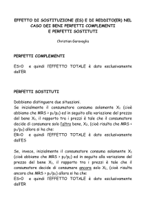 perfetti complementi