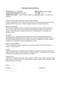 velocità fluido -dal
