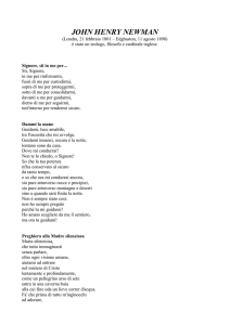 john henry newman - Parrocchia Santa Lucia di Roseto