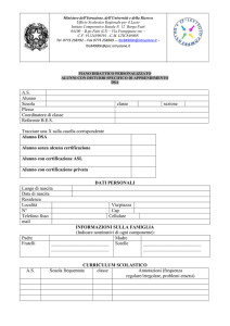 modulistica-pdp-alunni-dsa-ok - XII Istituto Comprensivo Borgo Faiti