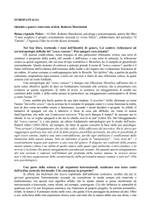 Identità e genere