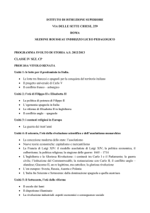 ISTITUTO DI ISTRUZIONE SUPERIORE VIA DELLE SETTE CHIESE