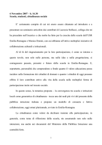 Scuola, studenti, cittadinanza sociale